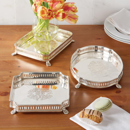 Silver Footed Tray