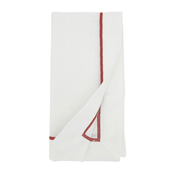 Rust Line Napkin S/4