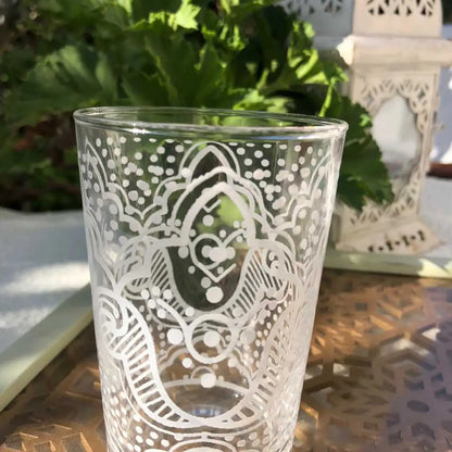 White Tea Glasses S/6