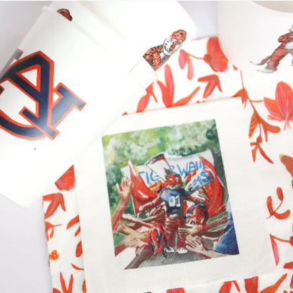 Tiger Walk Cocktail Napkins