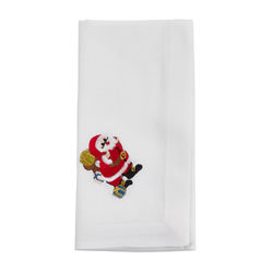 Santa Napkin S/4