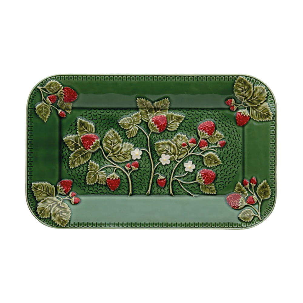 Strawberries Rectangular Tray