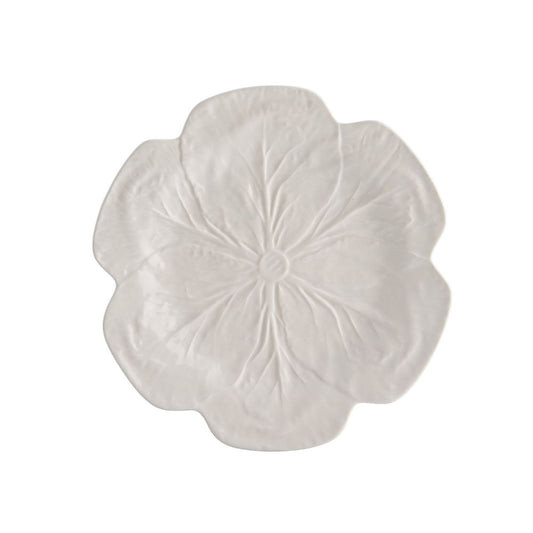 Cabbage Dinner Plate - Cream