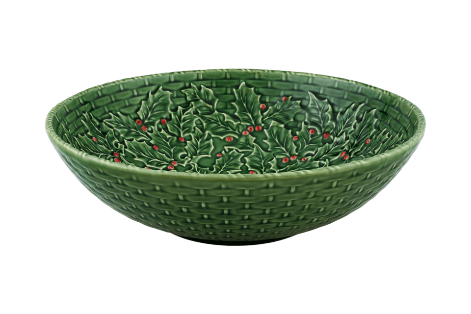 Holly Salad Bowl