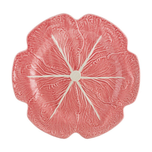 Cabbage Charger Plate - Pink