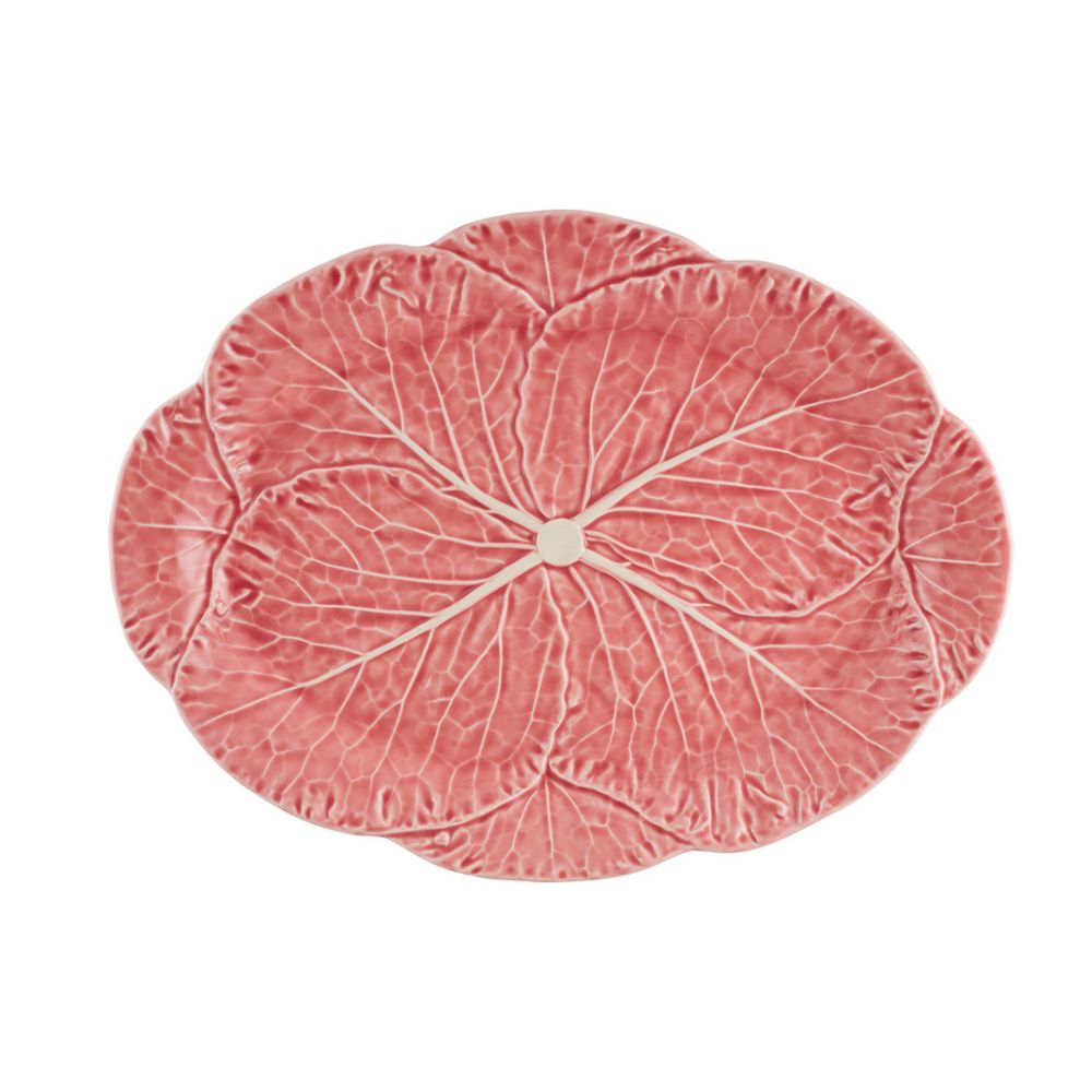 Pink Cabbage Large Oval Platter