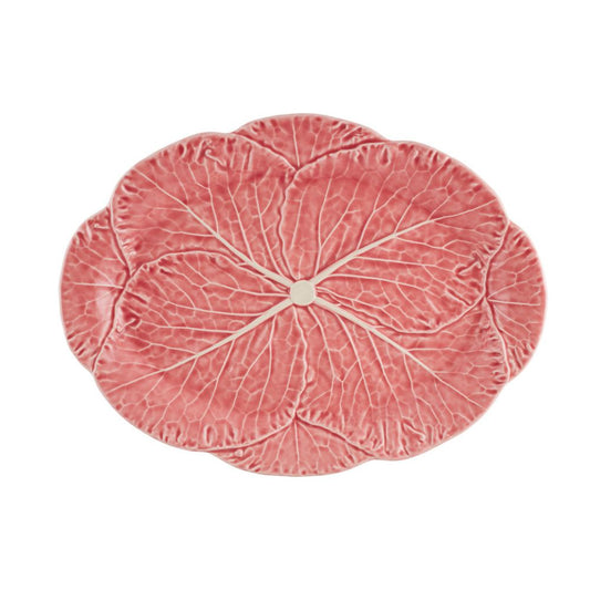 Pink Cabbage Large Oval Platter