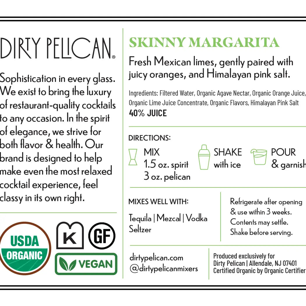 Skinny Classic Margarita Mixer