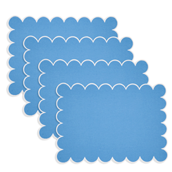 Scalloped Placemats S/4