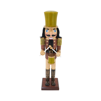 Drummer Nutcracker 15"