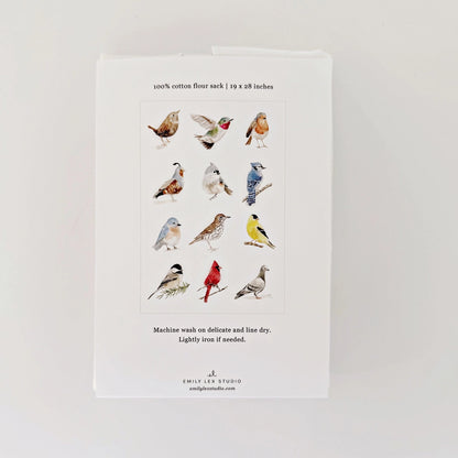 Birds Tea Towel