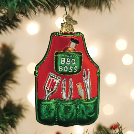BBQ Apron Ornament