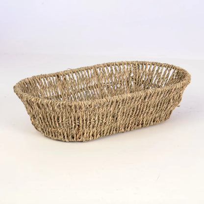 Oval Seagrass Bowl Basket