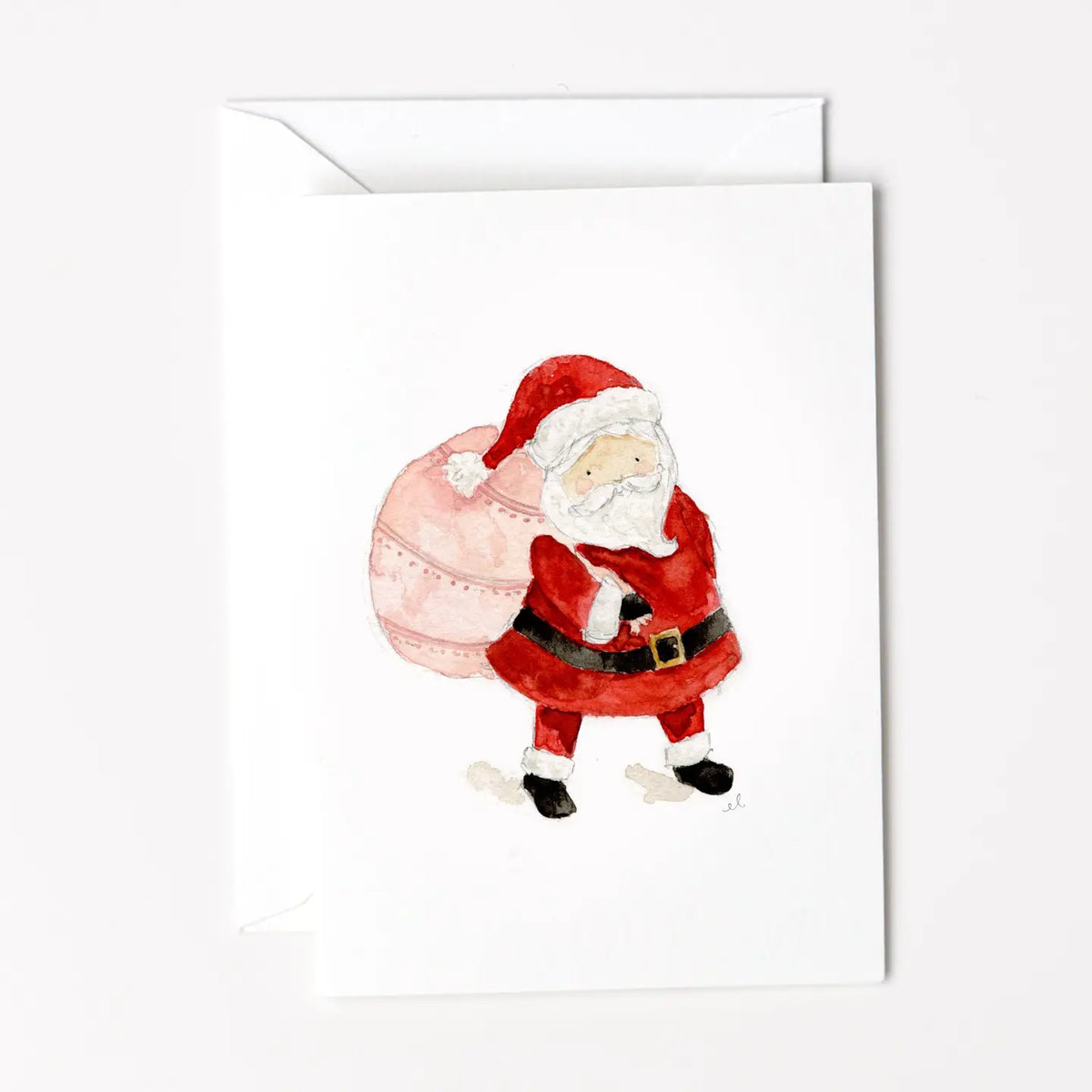 Santa Bag Mini Notecard