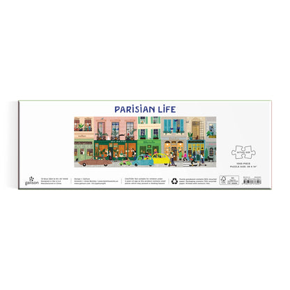 Parisian Life Panoramic Puzzle