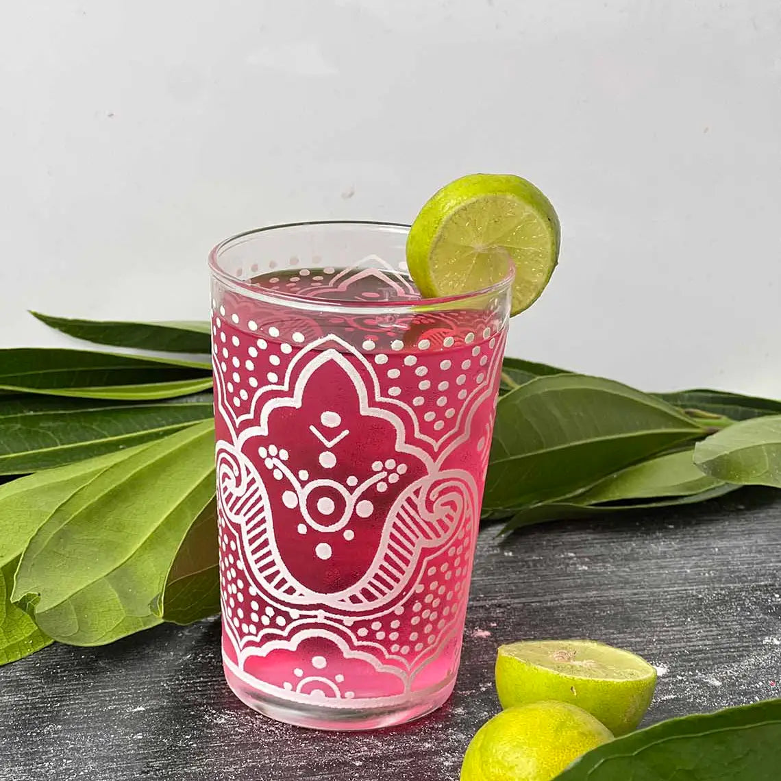 White Tea Glasses S/6