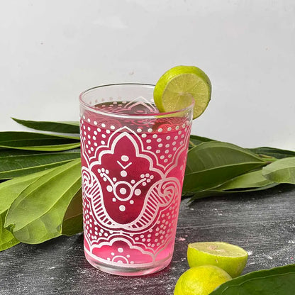 White Tea Glasses S/6