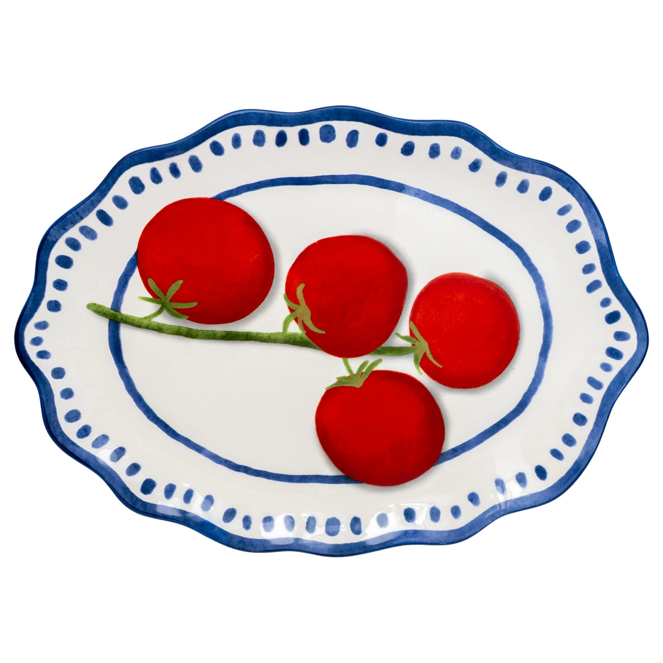 Tomato Oval Platter