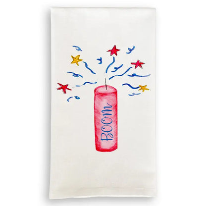 Boom Firecracker Kitchen Towel