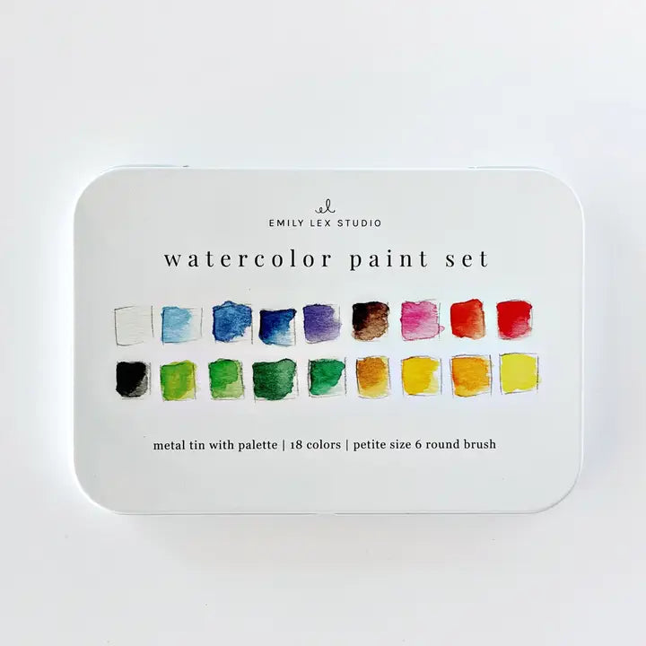 Emily Lex Watercolor Paint Set
