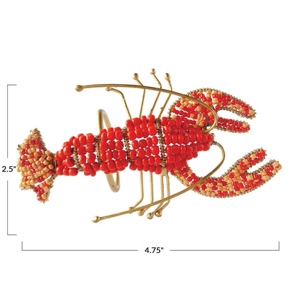 Lobster Napkins Rings S/4