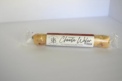 Cranberry + Cheddar Gourmet Cheese Wafer Dough Log
