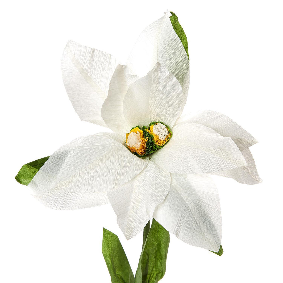 Paper Poinsettia on Stand