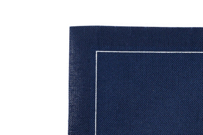 Cotton Cocktail Napkin Roll: Midnight City (Navy)