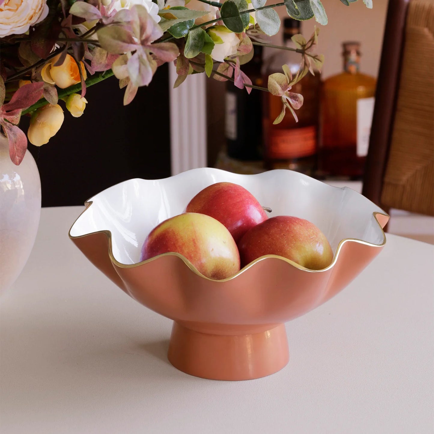 Encanto Carola Small Pedestal Cayenne