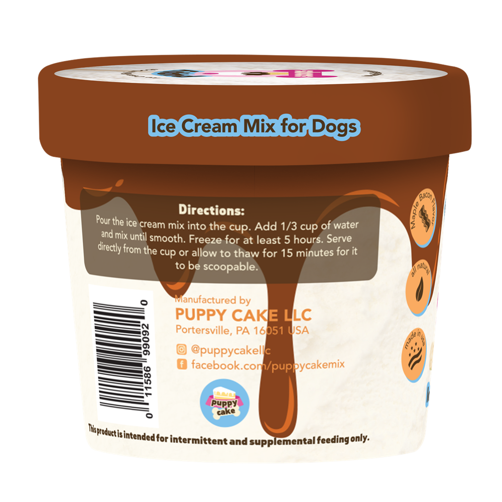 Puppy Scoops - Maple Bacon