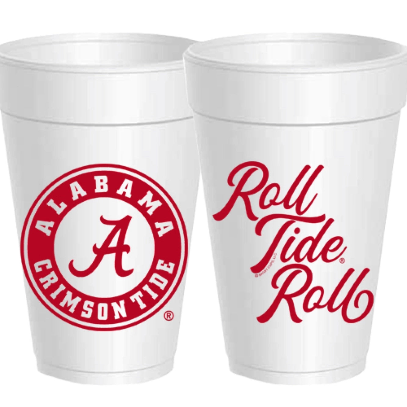Alabama - Logo Roll Tide Roll Cups