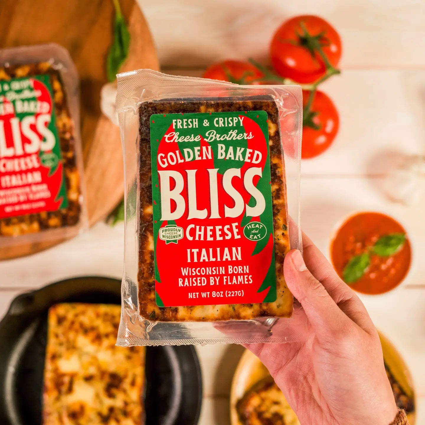 Italian Golden Baked Bliss Cheese