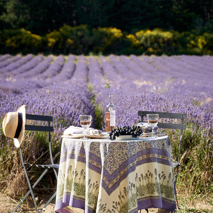 Lavender Purple French Tablecloth
