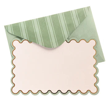 Cottage Stripe Flat Notes