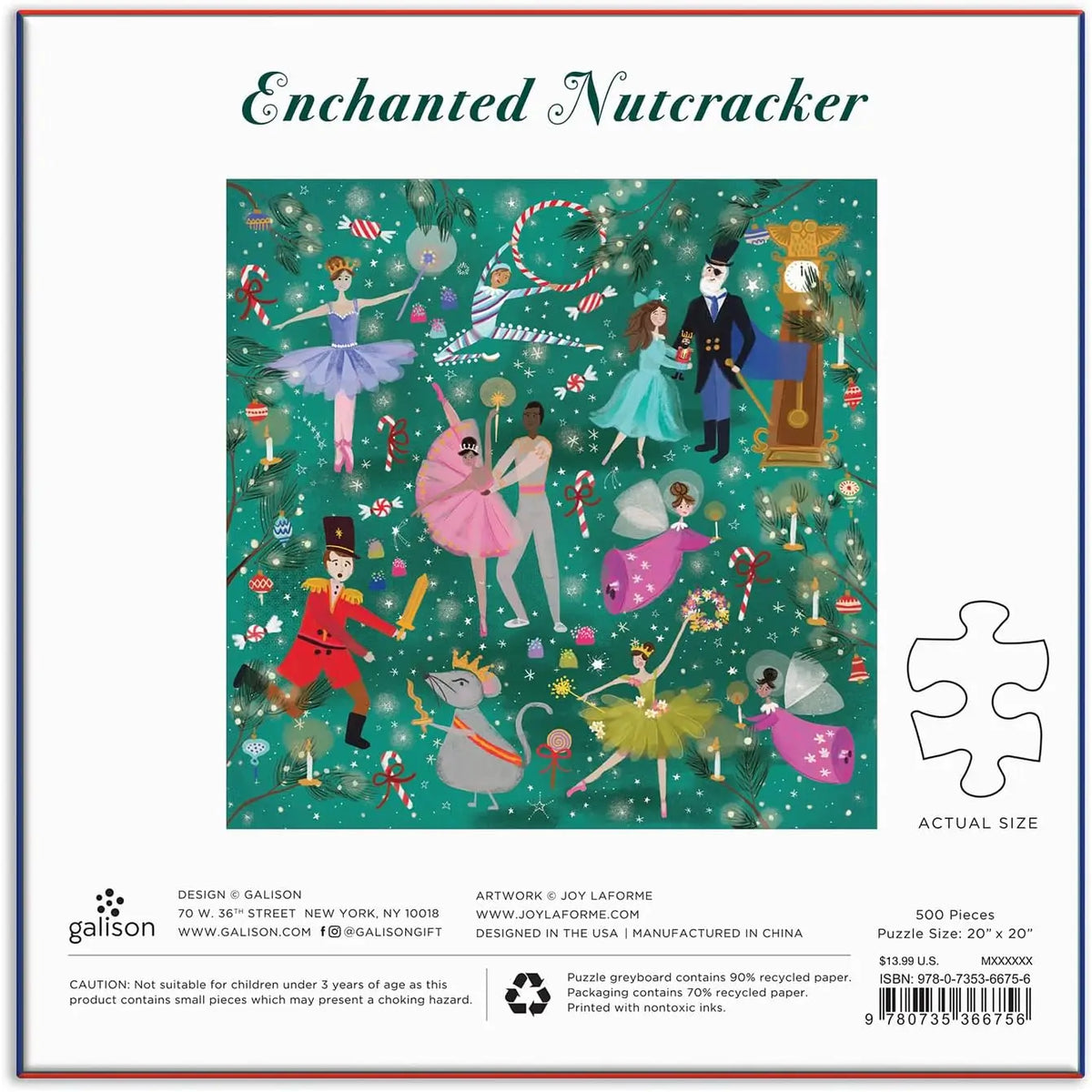 Enchanted Nutracker 500 Piece Puzzle