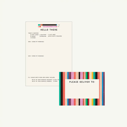 Grandparent & Grandchild Pen Pal Kit
