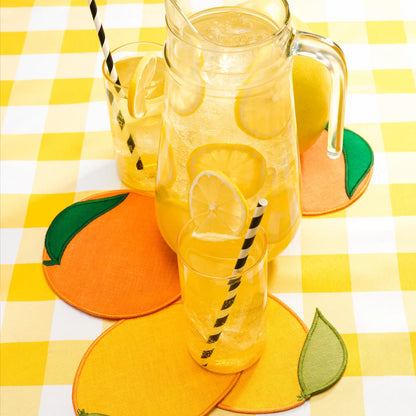 Citrus Cocktail Napkins S/4