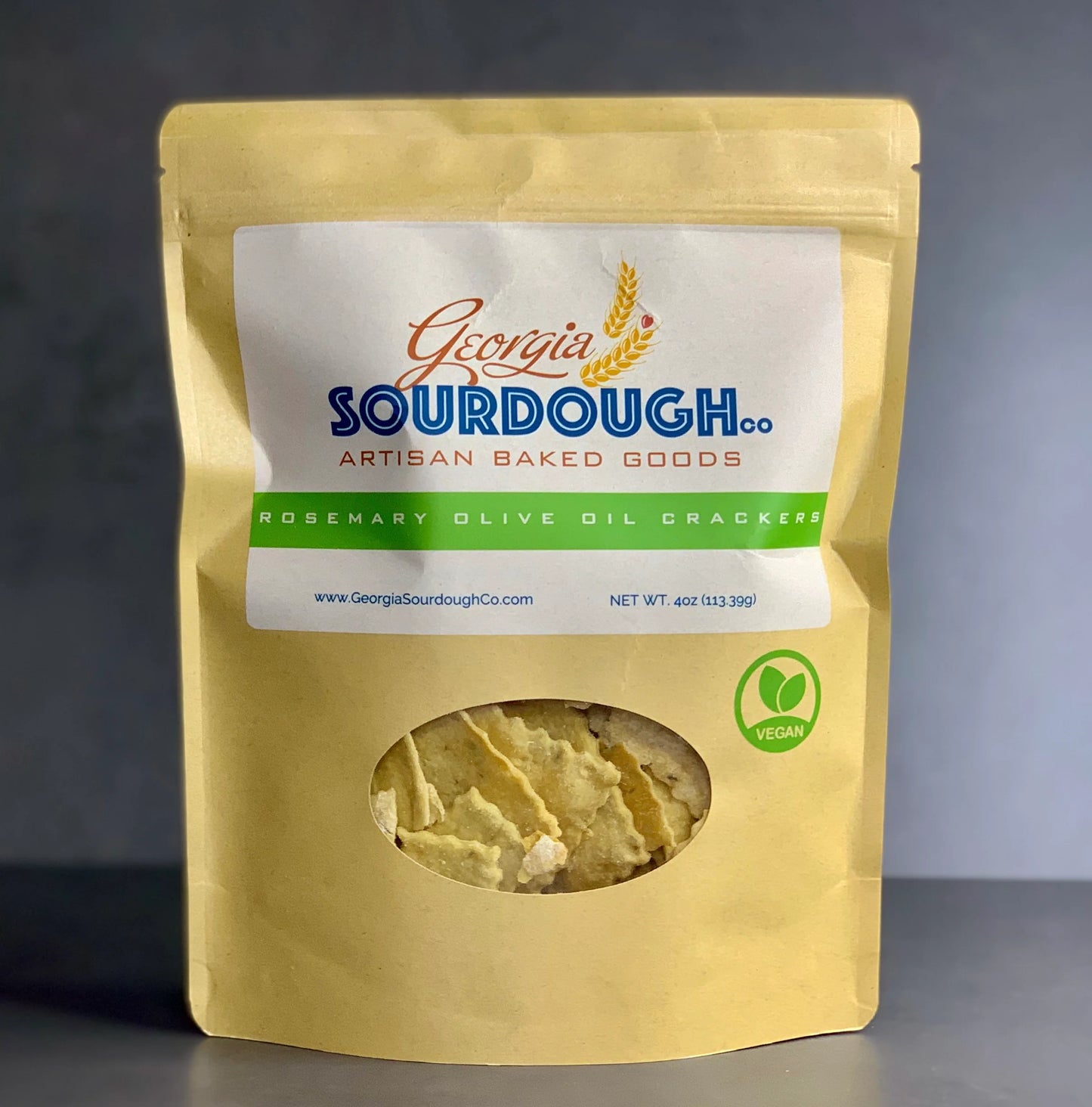 Rosemary Olive Oil Crackers 6oz