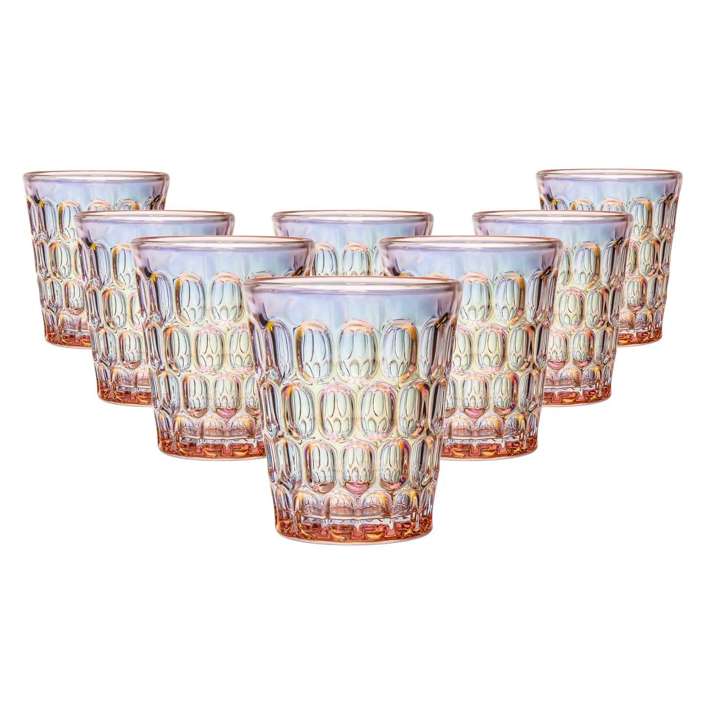S/2 Pink Cyrstal Double Old Fashioned