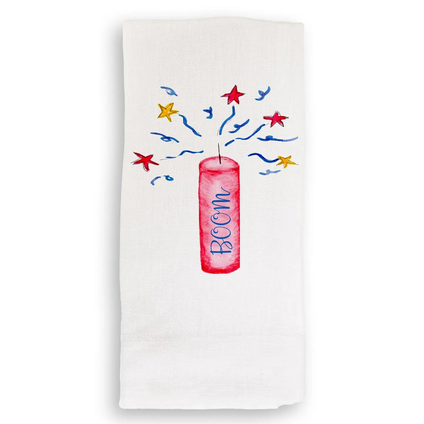 Boom Firecracker Kitchen Towel
