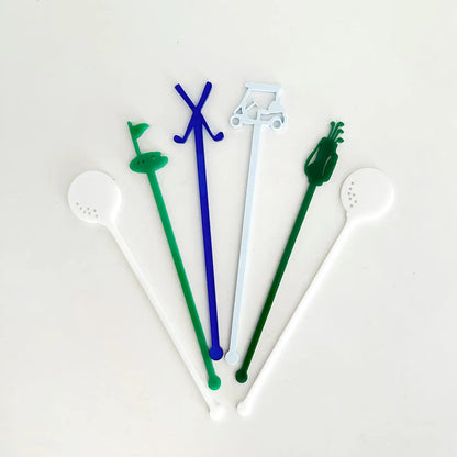 Golf Par-Tee Stir Stick Set