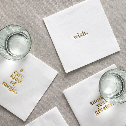 Another Year Greater Cocktail Napkins