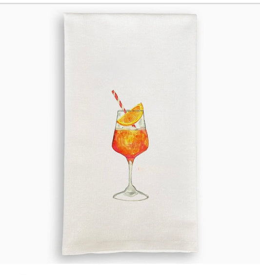 Aperol Spritz Kitchen Towel
