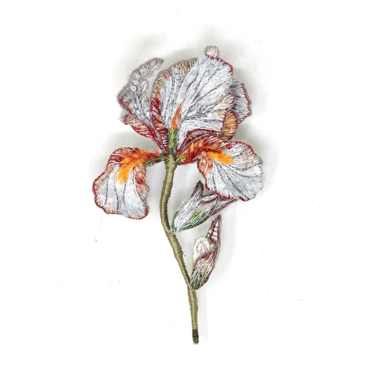 Benton Iris Brooch