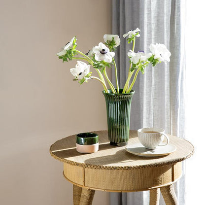 Bergs Potter Daisy Vase, Emerald Green