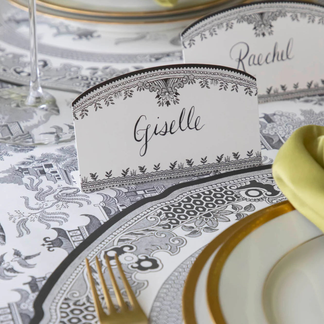 Burleigh Black Place Card
