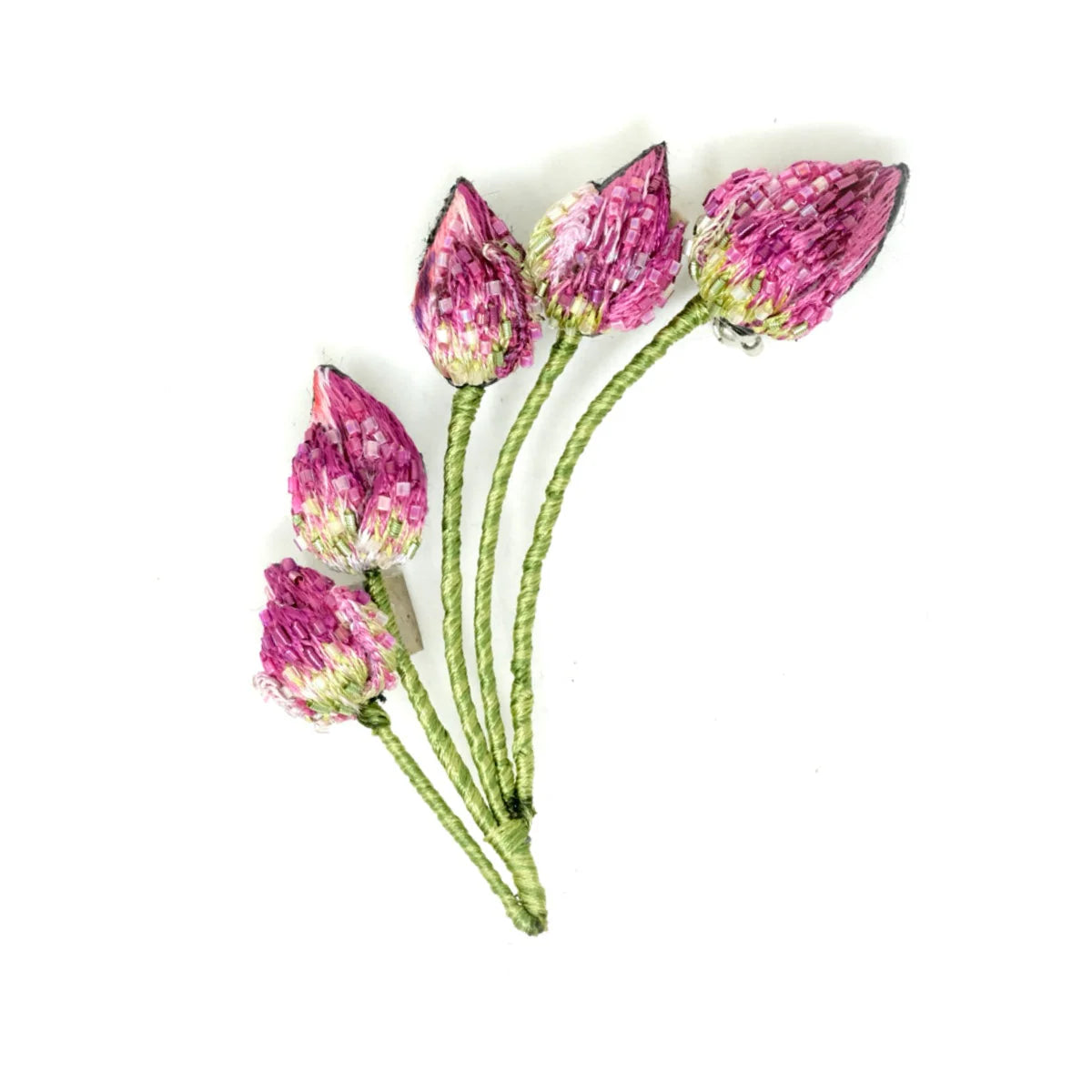 Budding Lotus Brooch Pin