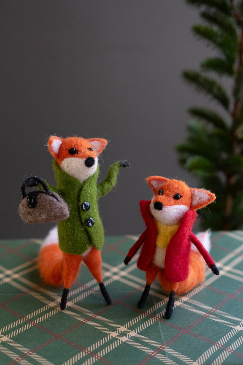Felt Foxes