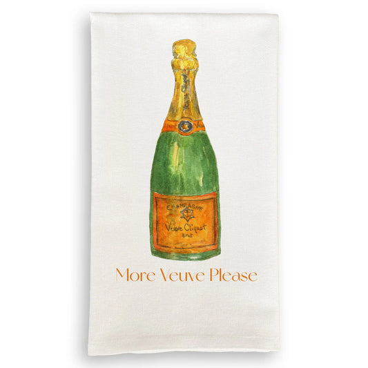 Orange Champagne Kitchen Towel