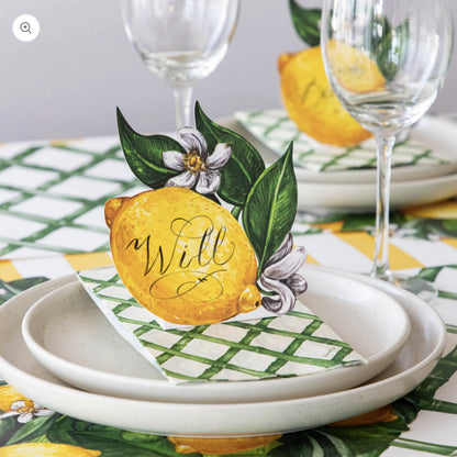 Lemon Place Card